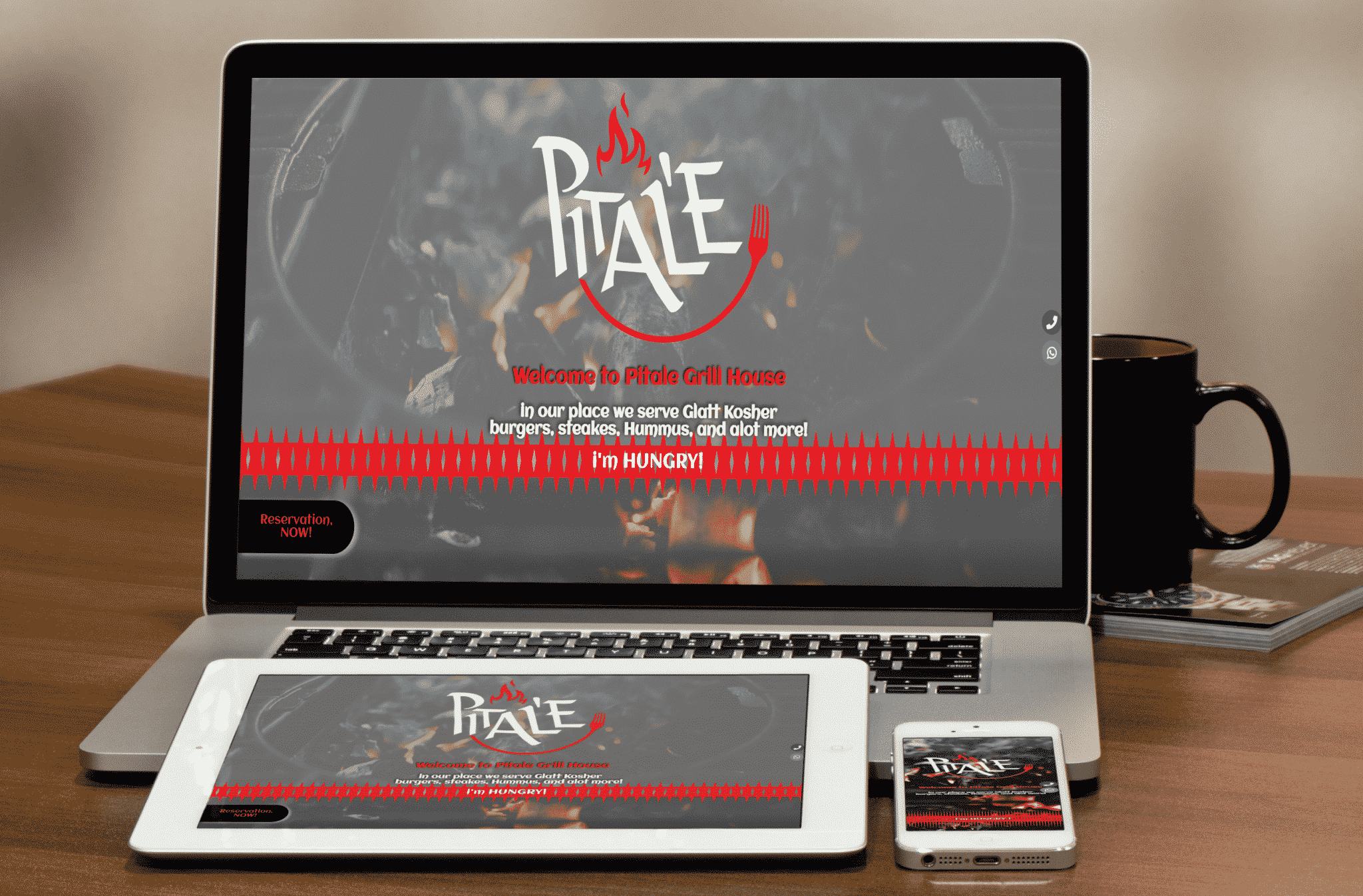 פיתה'לה - בית גריל NY - תצוגת דסקטופ